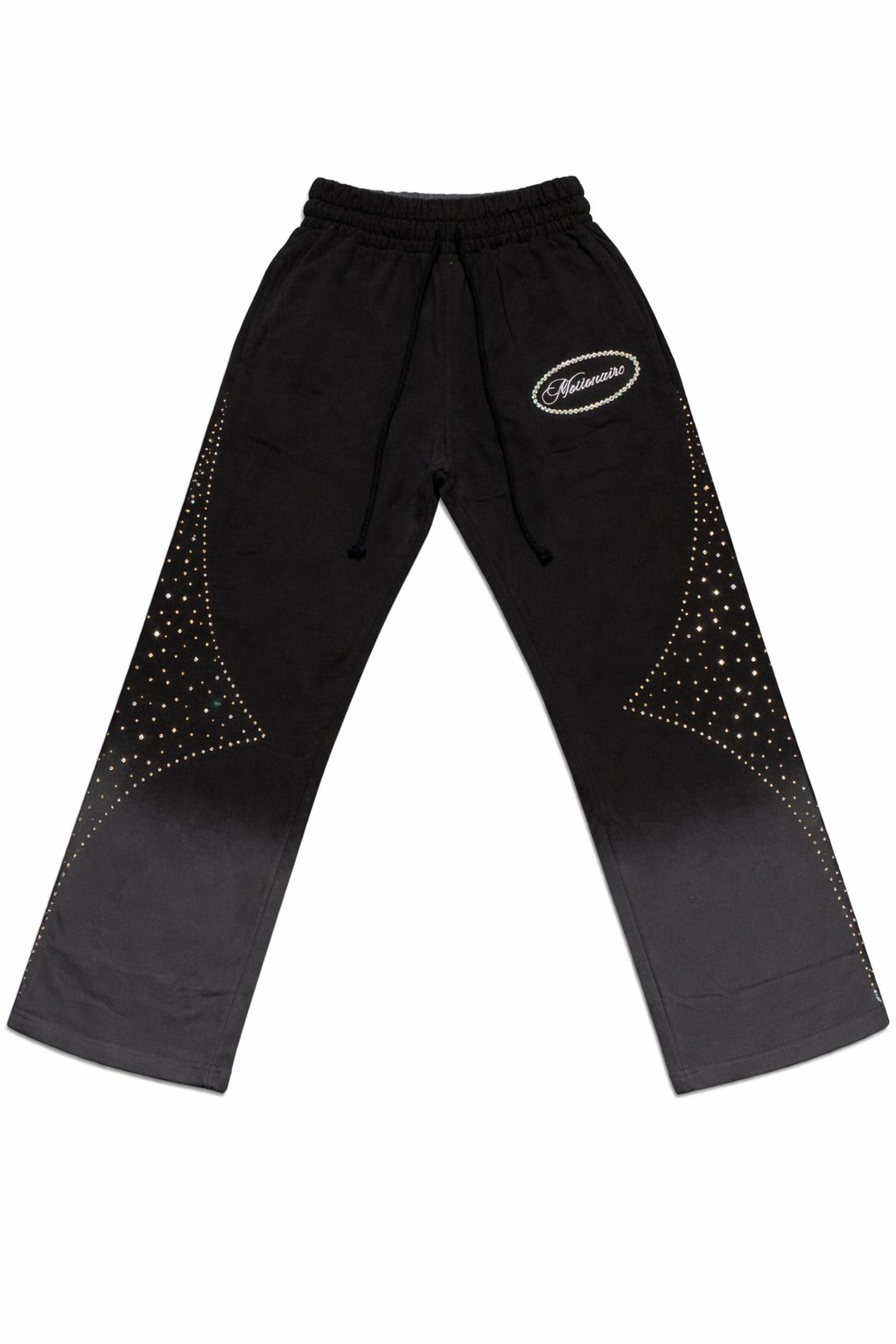 Black and grey two tone rhinestone sets