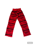Red & Black Motionaire sweats