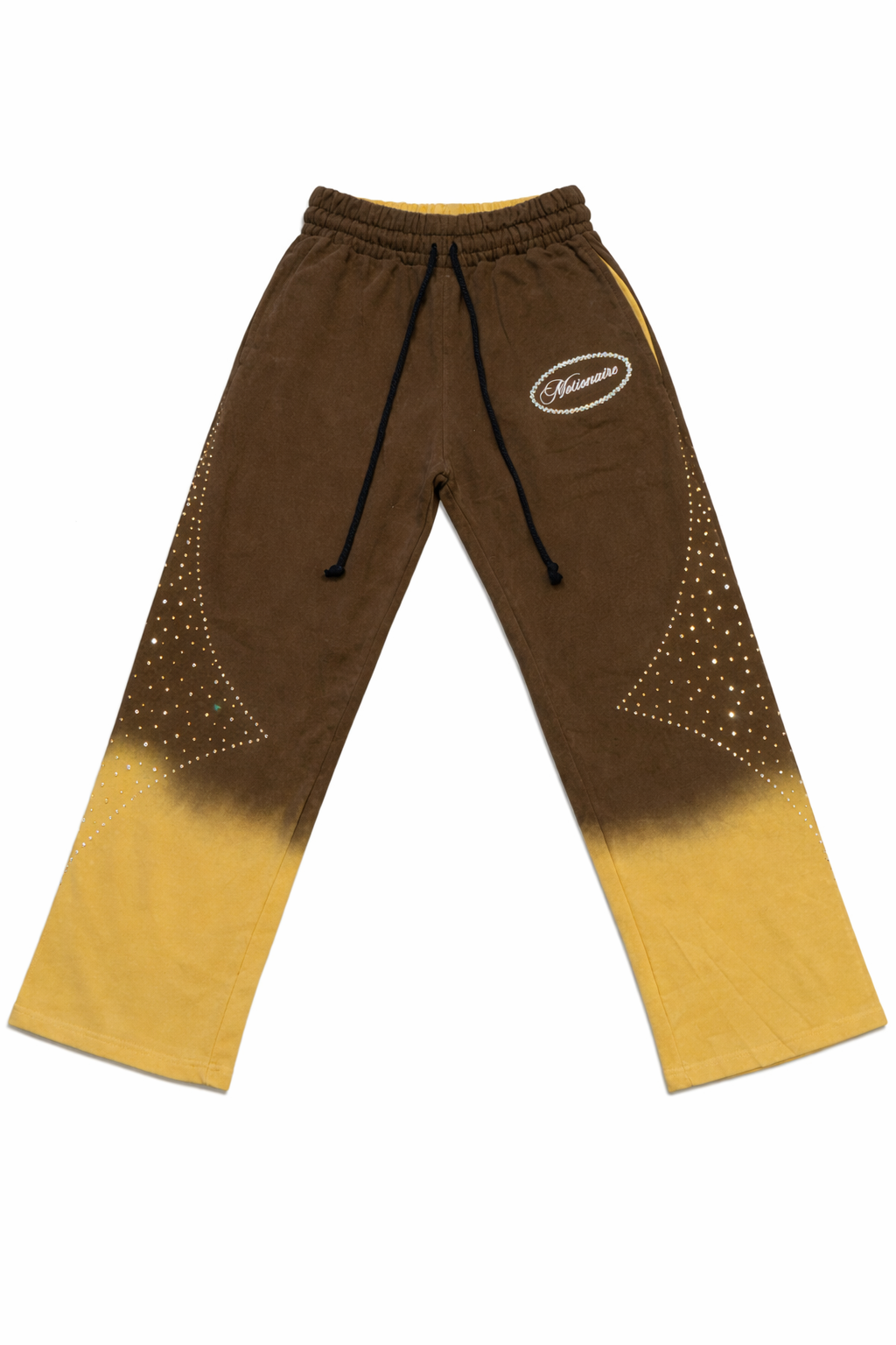 Two tone brown rhinestone set