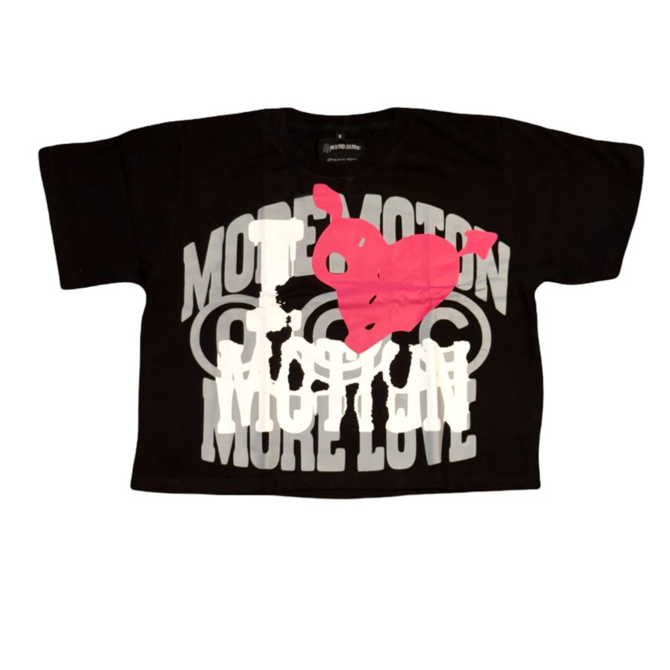 I love motion crop T-shirt