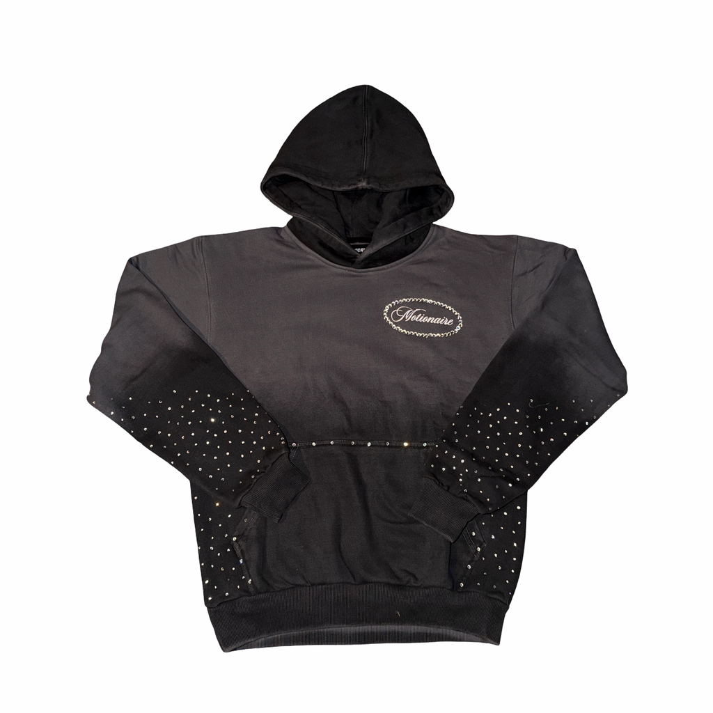 Black and grey two tone rhinestone sets